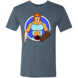 T-Shirts Indigo / S Natureboy Woooo Men's Triblend T-Shirt