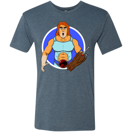 T-Shirts Indigo / S Natureboy Woooo Men's Triblend T-Shirt