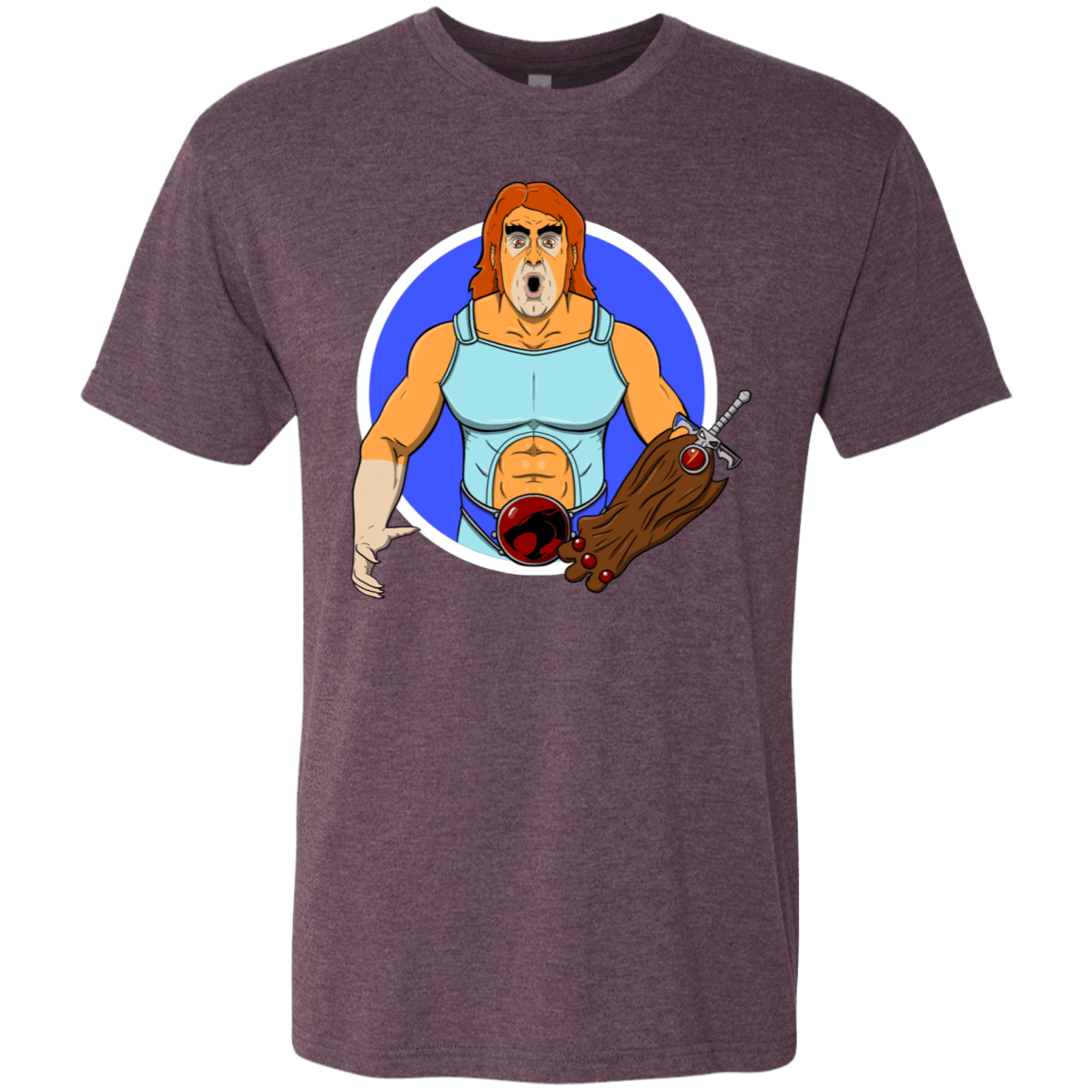 T-Shirts Vintage Purple / S Natureboy Woooo Men's Triblend T-Shirt