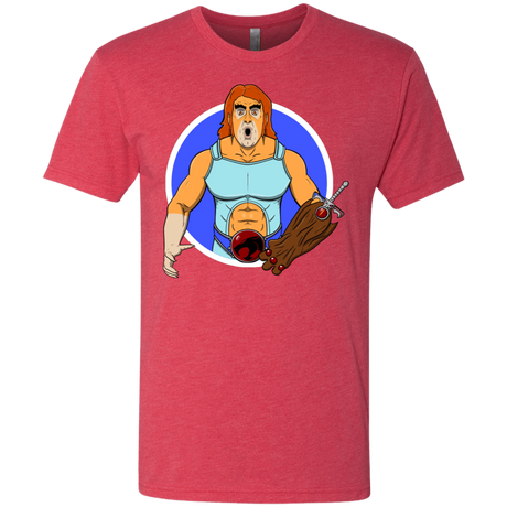 T-Shirts Vintage Red / S Natureboy Woooo Men's Triblend T-Shirt