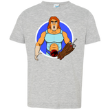 T-Shirts Heather Grey / 2T Natureboy Woooo Toddler Premium T-Shirt