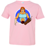 T-Shirts Pink / 2T Natureboy Woooo Toddler Premium T-Shirt