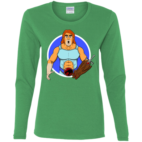 T-Shirts Irish Green / S Natureboy Woooo Women's Long Sleeve T-Shirt