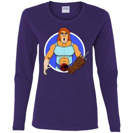 T-Shirts Purple / S Natureboy Woooo Women's Long Sleeve T-Shirt