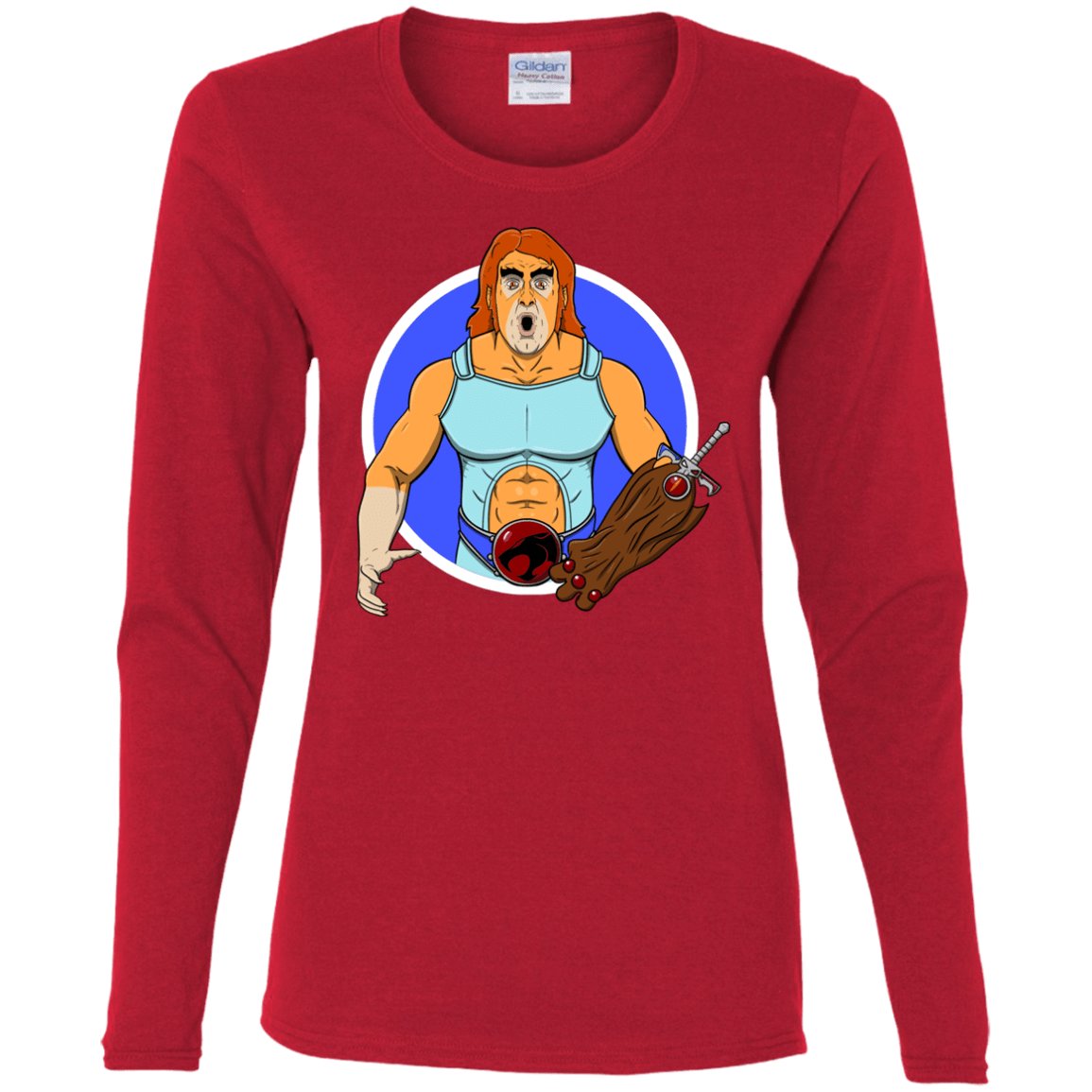 T-Shirts Red / S Natureboy Woooo Women's Long Sleeve T-Shirt