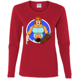 T-Shirts Red / S Natureboy Woooo Women's Long Sleeve T-Shirt