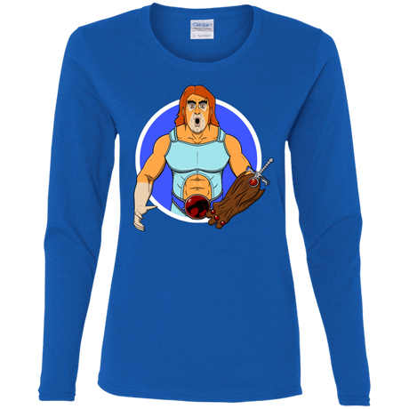 T-Shirts Royal / S Natureboy Woooo Women's Long Sleeve T-Shirt