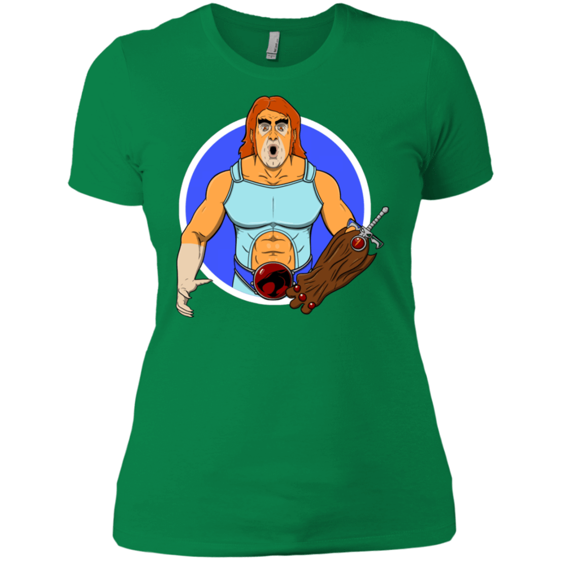 T-Shirts Kelly Green / X-Small Natureboy Woooo Women's Premium T-Shirt