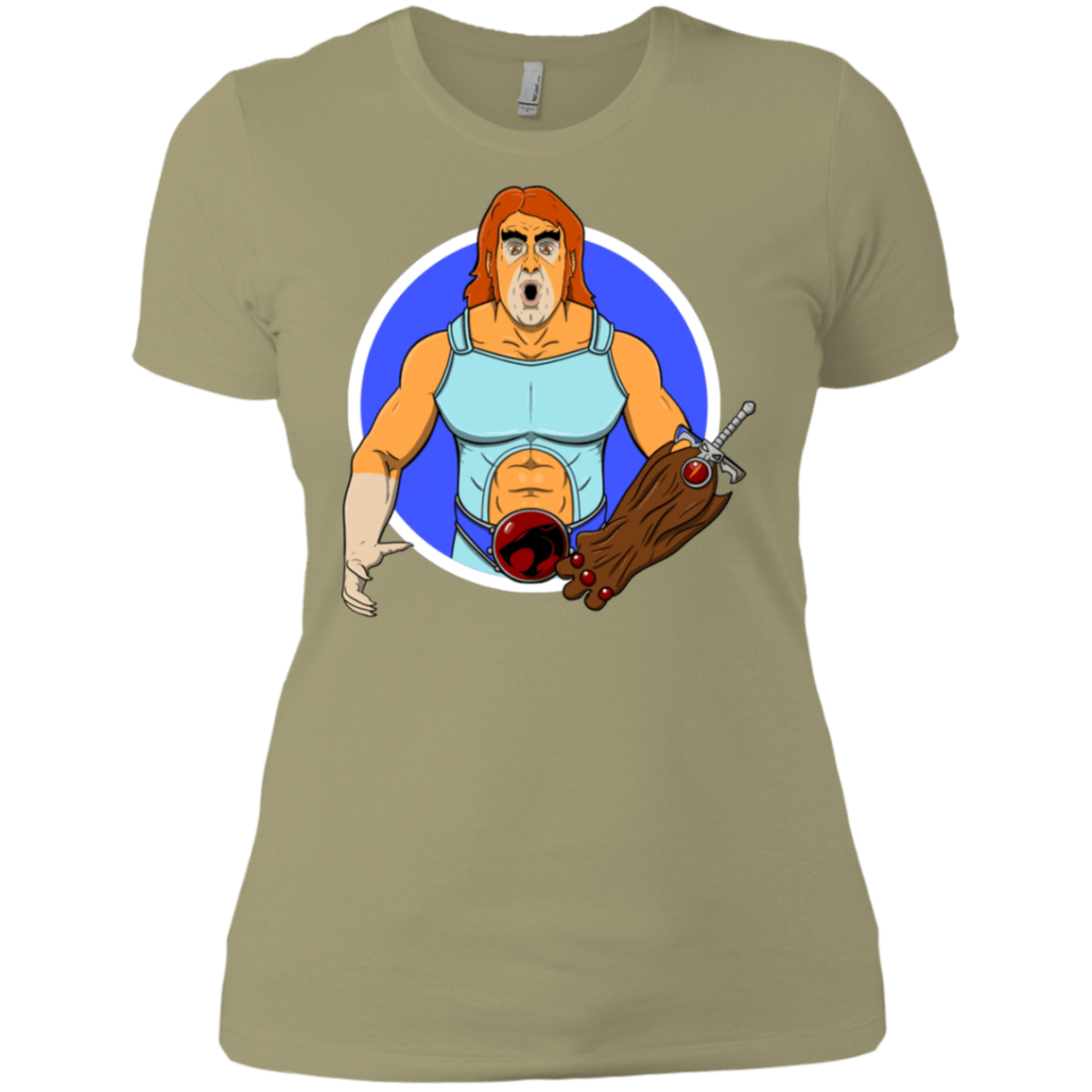 T-Shirts Light Olive / X-Small Natureboy Woooo Women's Premium T-Shirt