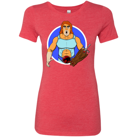 T-Shirts Vintage Red / S Natureboy Woooo Women's Triblend T-Shirt