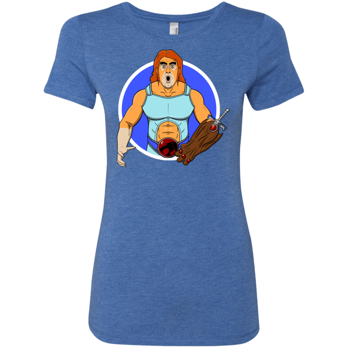 T-Shirts Vintage Royal / S Natureboy Woooo Women's Triblend T-Shirt