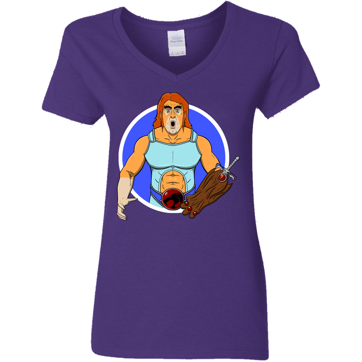 T-Shirts Purple / S Natureboy Woooo Women's V-Neck T-Shirt