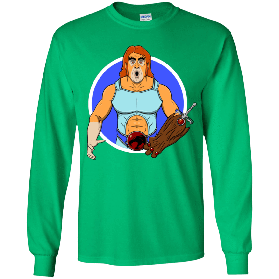 T-Shirts Irish Green / YS Natureboy Woooo Youth Long Sleeve T-Shirt