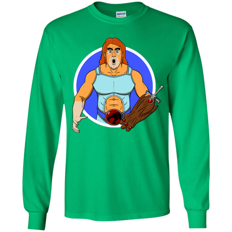T-Shirts Irish Green / YS Natureboy Woooo Youth Long Sleeve T-Shirt