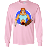 T-Shirts Light Pink / YS Natureboy Woooo Youth Long Sleeve T-Shirt
