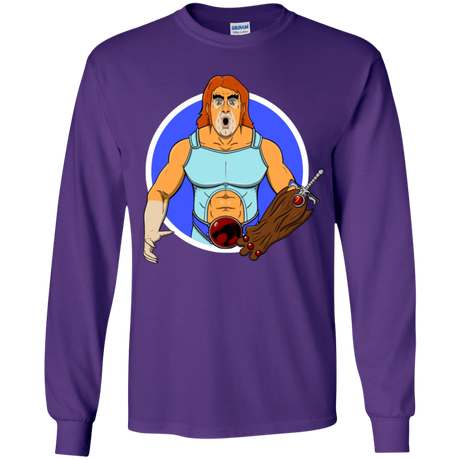 T-Shirts Purple / YS Natureboy Woooo Youth Long Sleeve T-Shirt