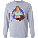 T-Shirts Sport Grey / YS Natureboy Woooo Youth Long Sleeve T-Shirt