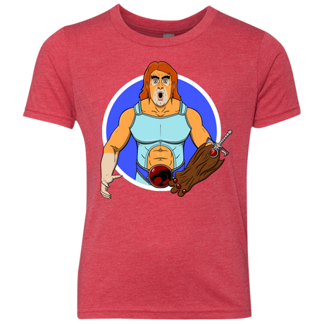 T-Shirts Vintage Red / YXS Natureboy Woooo Youth Triblend T-Shirt
