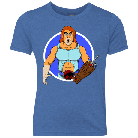 T-Shirts Vintage Royal / YXS Natureboy Woooo Youth Triblend T-Shirt