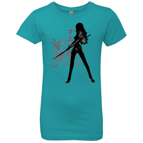 T-Shirts Tahiti Blue / YXS Navigator Girls Premium T-Shirt