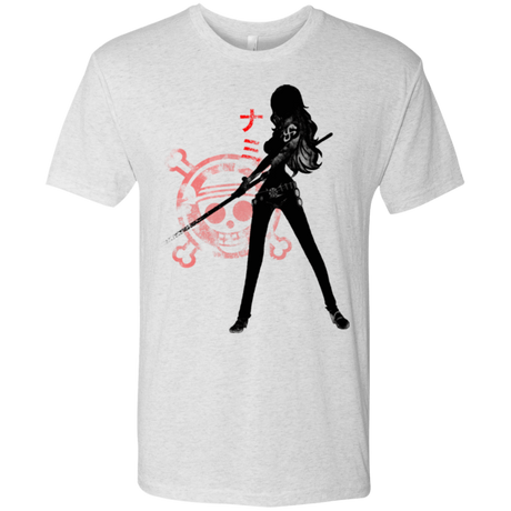 T-Shirts Heather White / Small Navigator Men's Triblend T-Shirt