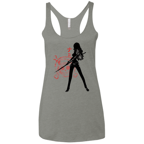 T-Shirts Venetian Grey / X-Small Navigator Women's Triblend Racerback Tank