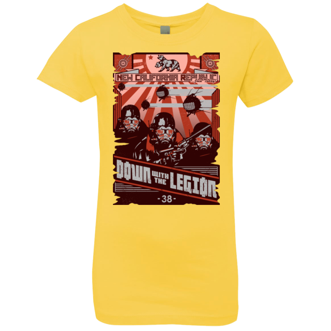 T-Shirts Vibrant Yellow / YXS NCR Needs You Girls Premium T-Shirt