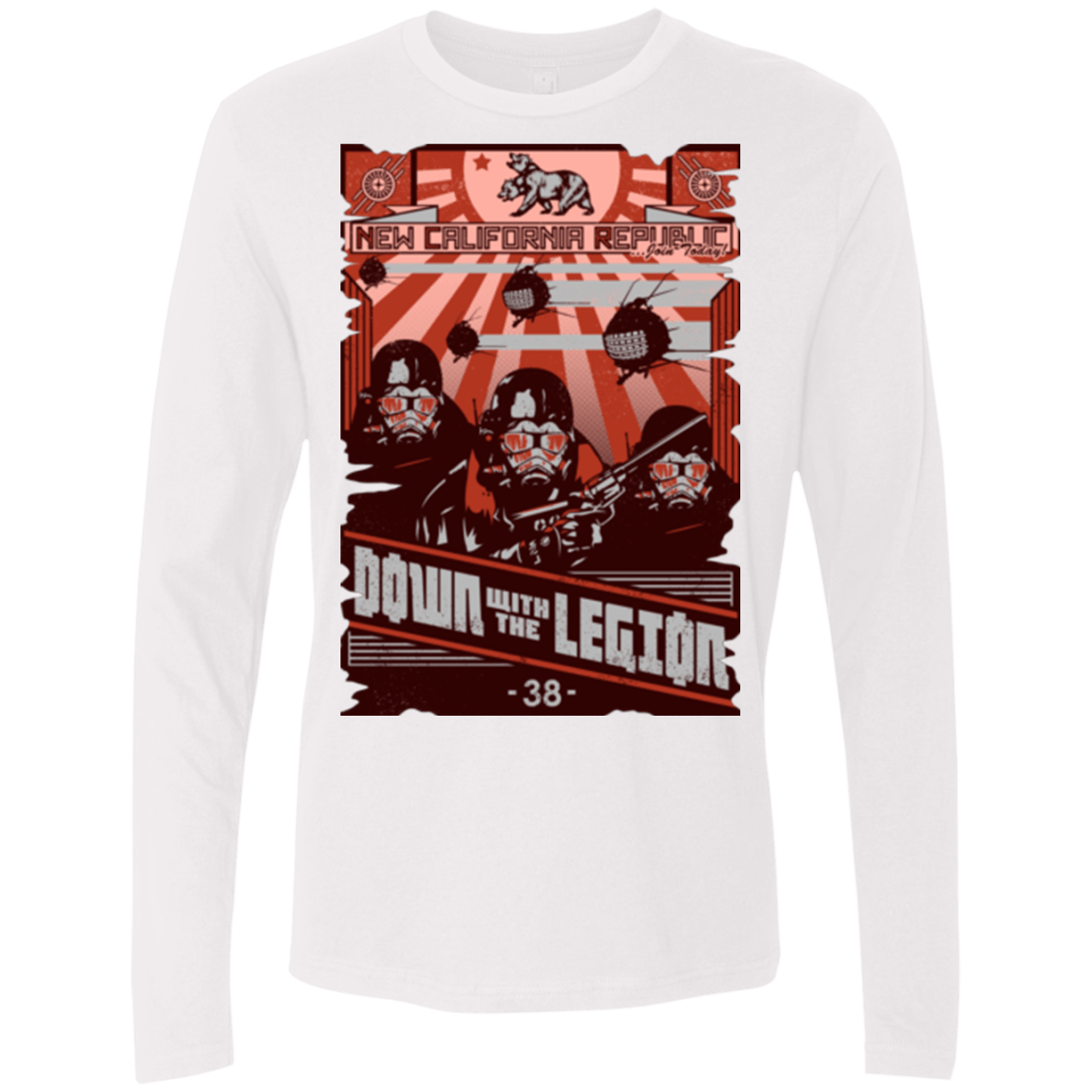 T-Shirts White / Small NCR Needs You Men's Premium Long Sleeve
