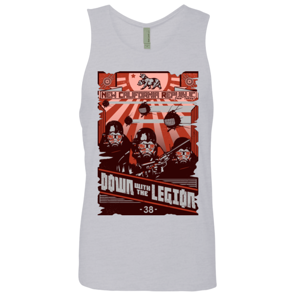 T-Shirts Heather Grey / Small NCR Needs You Men's Premium Tank Top