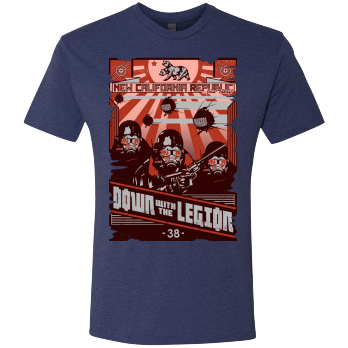 T-Shirts Vintage Navy / Small NCR Needs You Men's Triblend T-Shirt