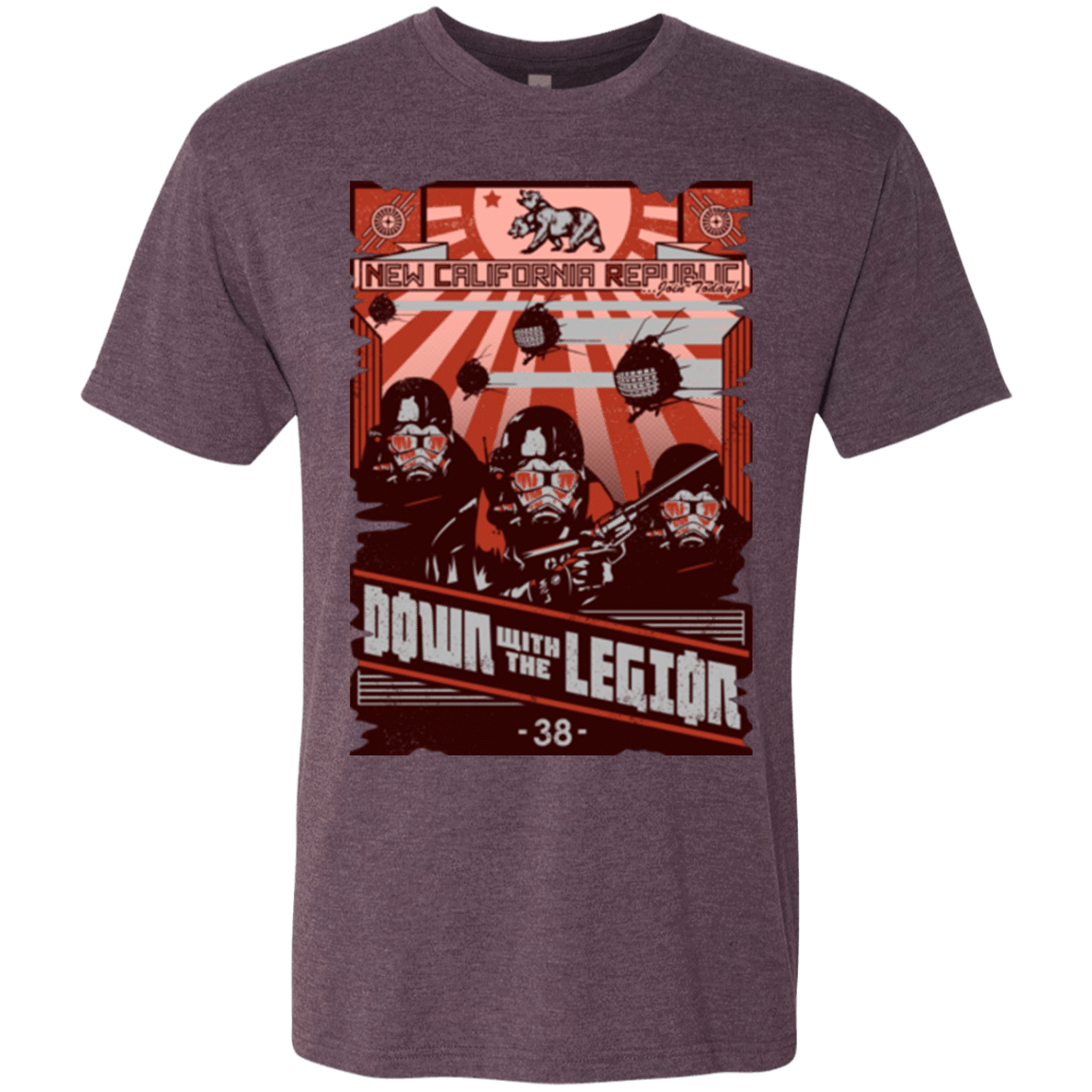 T-Shirts Vintage Purple / Small NCR Needs You Men's Triblend T-Shirt