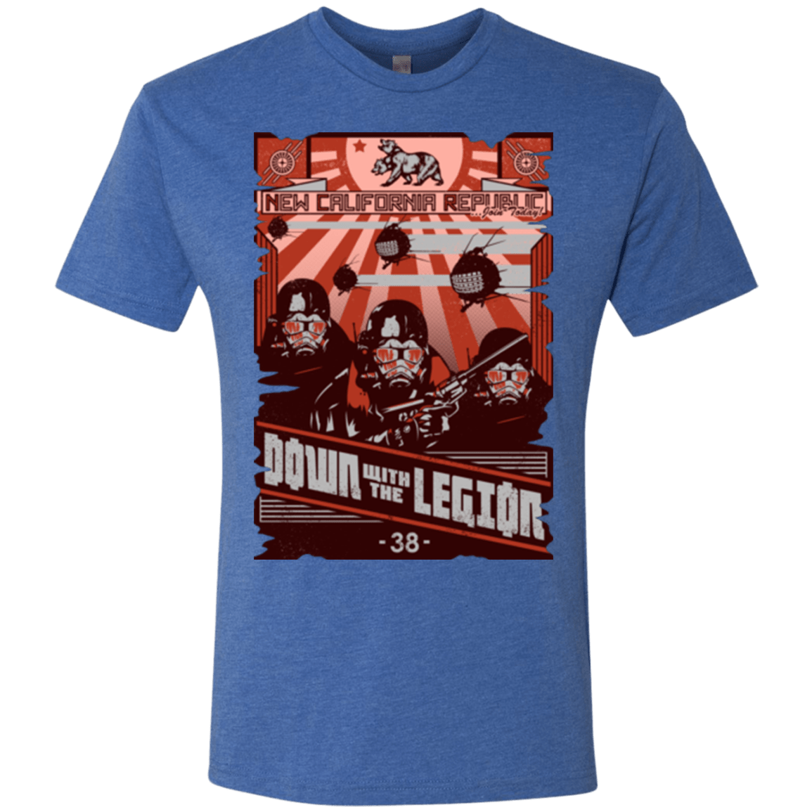 T-Shirts Vintage Royal / Small NCR Needs You Men's Triblend T-Shirt