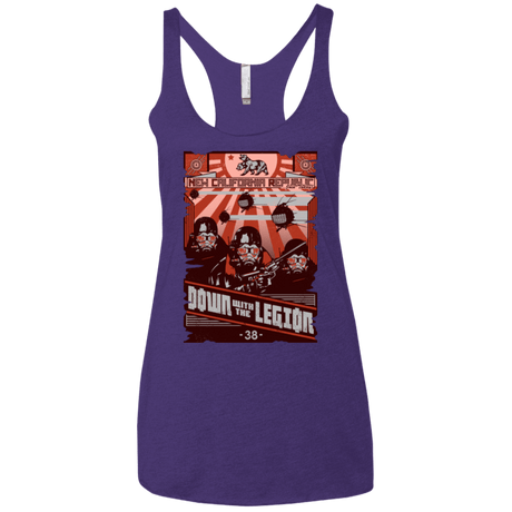 T-Shirts Purple / X-Small NCR Needs You Women's Triblend Racerback Tank