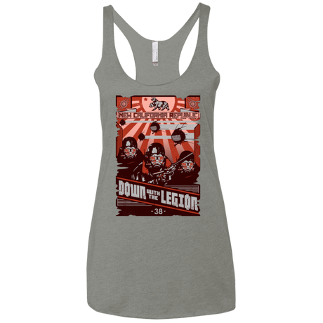 T-Shirts Venetian Grey / X-Small NCR Needs You Women's Triblend Racerback Tank