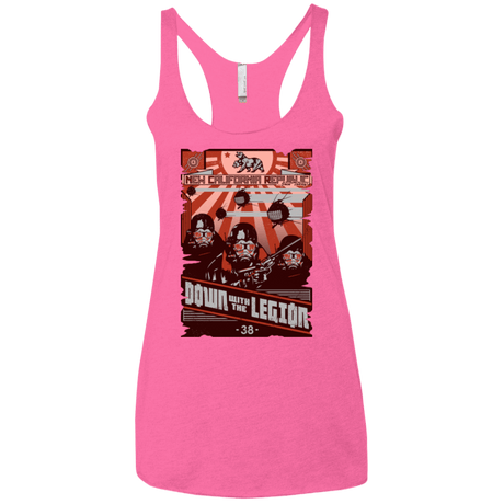 T-Shirts Vintage Pink / X-Small NCR Needs You Women's Triblend Racerback Tank