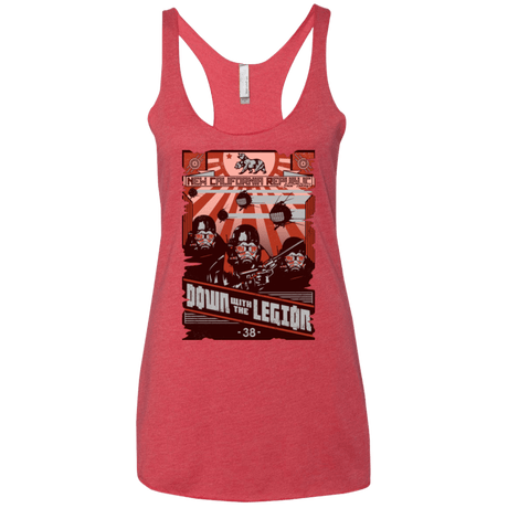 T-Shirts Vintage Red / X-Small NCR Needs You Women's Triblend Racerback Tank