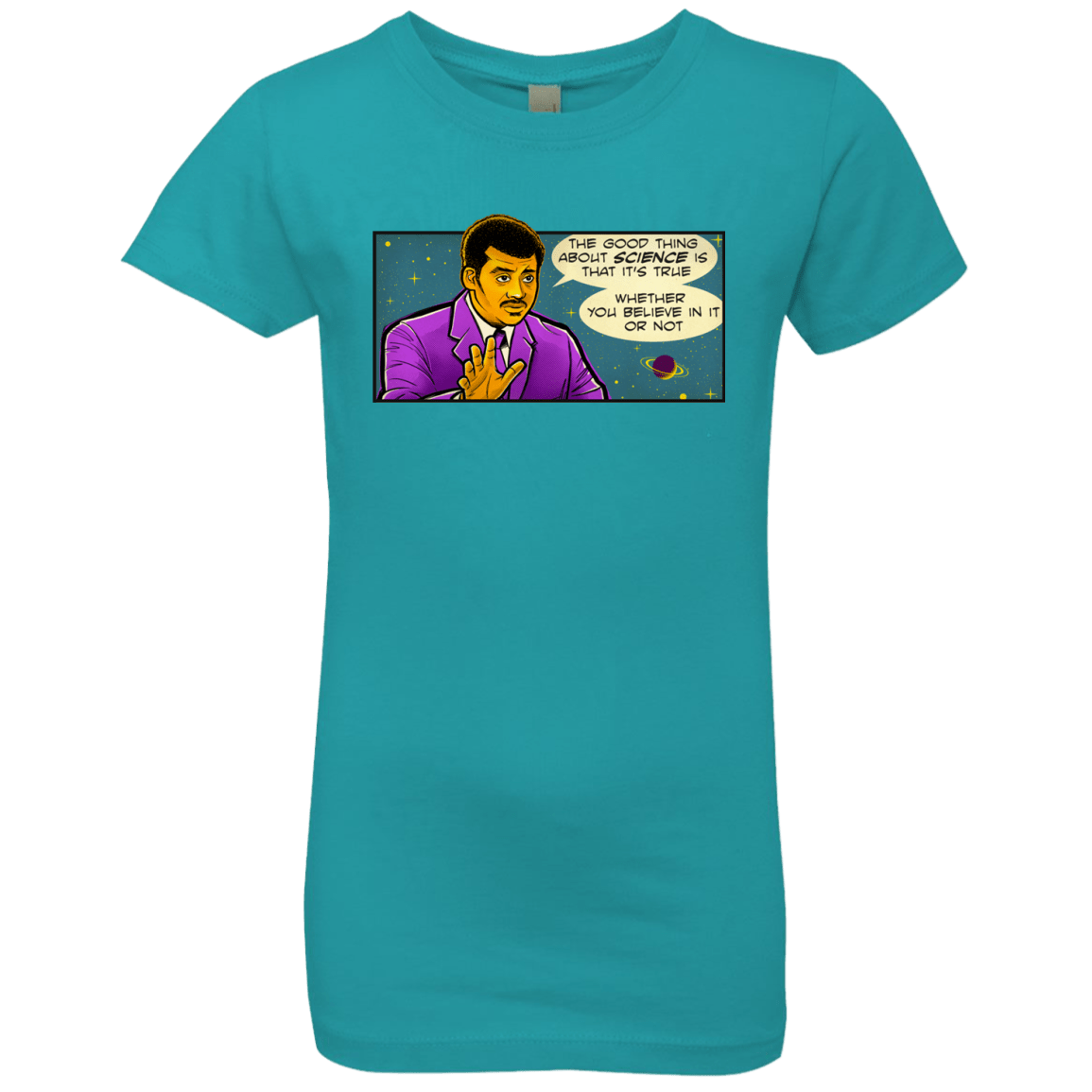 T-Shirts Tahiti Blue / YXS NDGT good thing Girls Premium T-Shirt