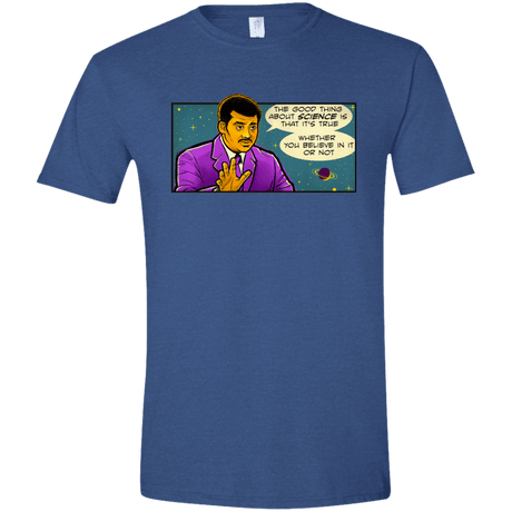 T-Shirts Heather Royal / X-Small NDGT good thing Men's Semi-Fitted Softstyle