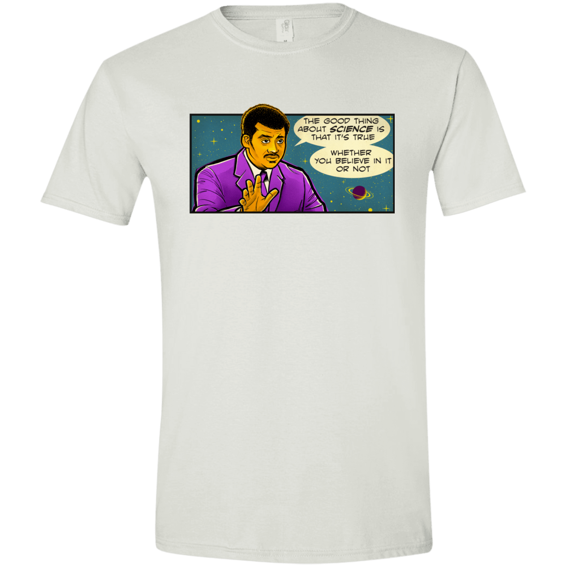 T-Shirts White / X-Small NDGT good thing Men's Semi-Fitted Softstyle