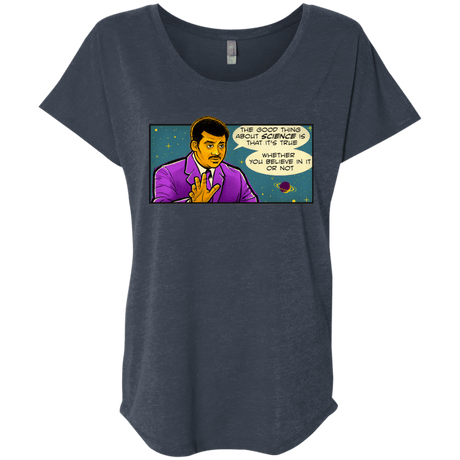 T-Shirts Vintage Navy / X-Small NDGT good thing Triblend Dolman Sleeve