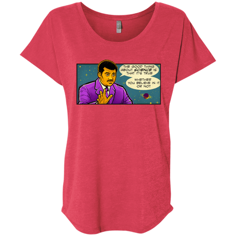 T-Shirts Vintage Red / X-Small NDGT good thing Triblend Dolman Sleeve