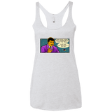 T-Shirts Heather White / X-Small NDGT good thing Women's Triblend Racerback Tank