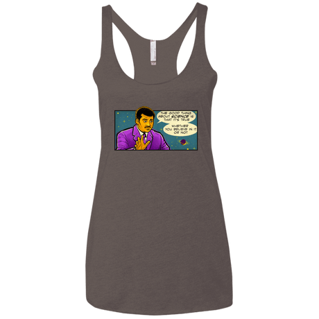 T-Shirts Macchiato / X-Small NDGT good thing Women's Triblend Racerback Tank