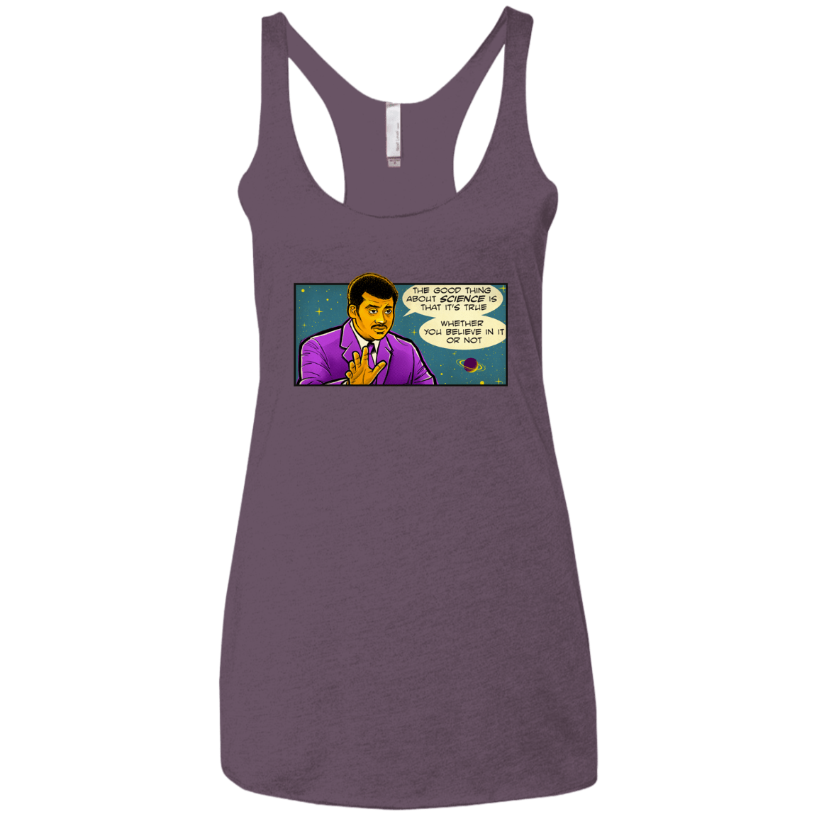 T-Shirts Vintage Purple / X-Small NDGT good thing Women's Triblend Racerback Tank