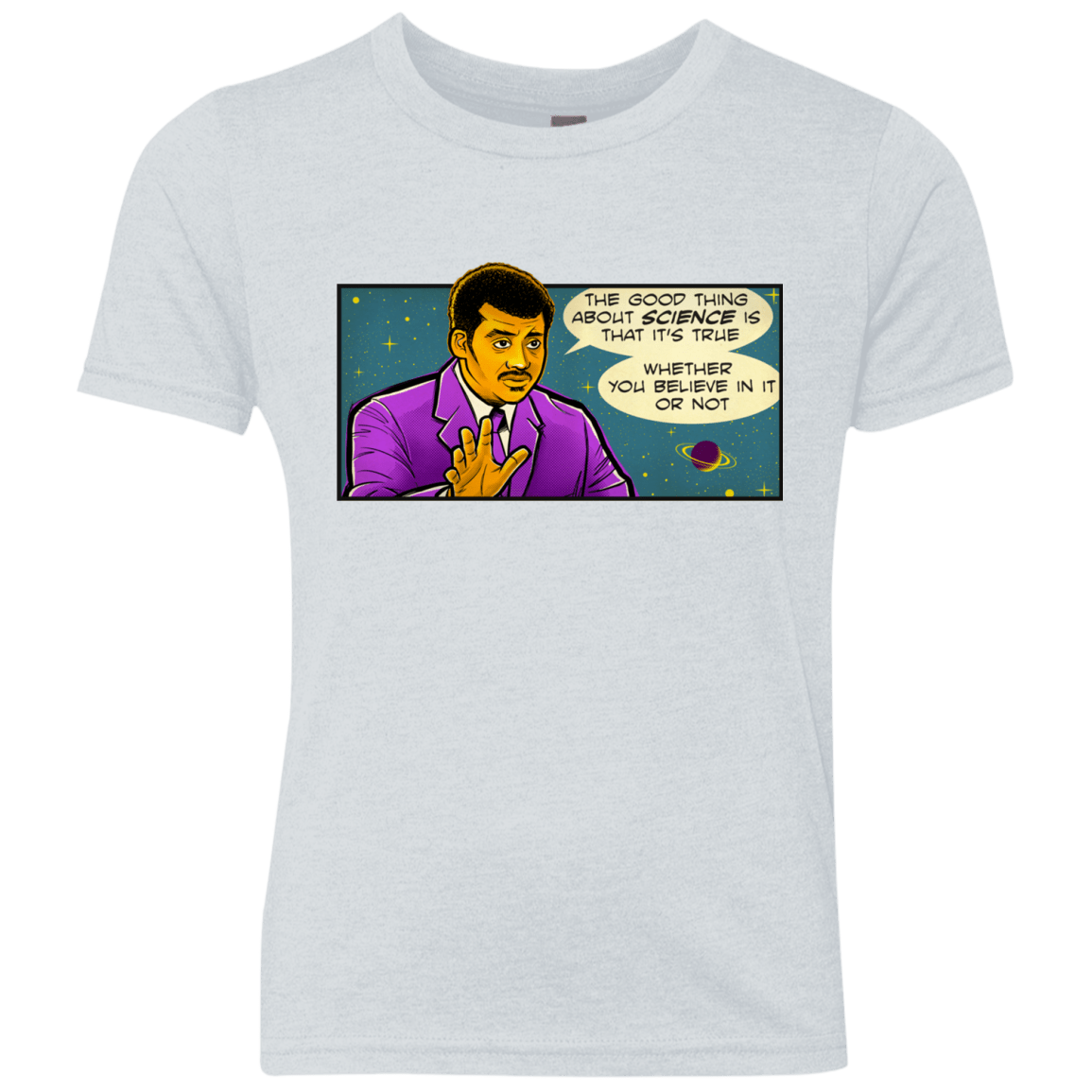 T-Shirts Heather White / YXS NDGT good thing Youth Triblend T-Shirt