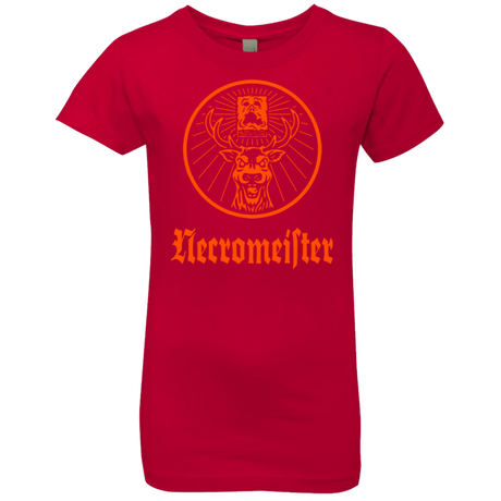 T-Shirts Red / YXS NECROMEISTER Girls Premium T-Shirt