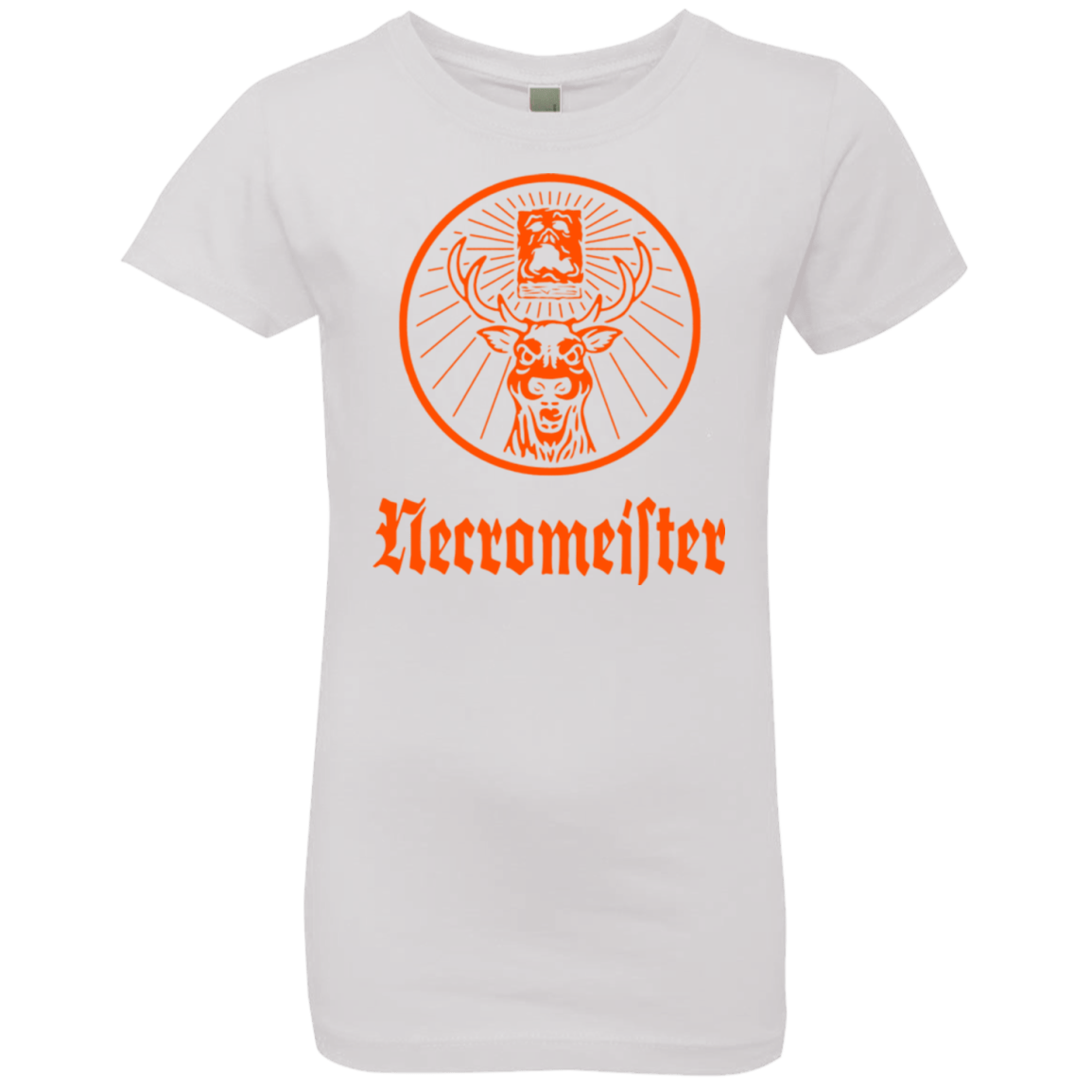 T-Shirts White / YXS NECROMEISTER Girls Premium T-Shirt