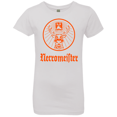 T-Shirts White / YXS NECROMEISTER Girls Premium T-Shirt