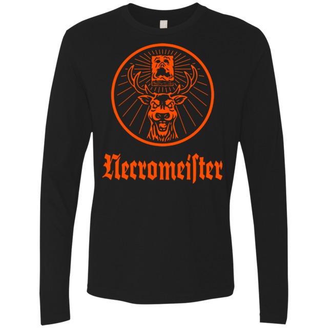 T-Shirts Black / Small NECROMEISTER Men's Premium Long Sleeve