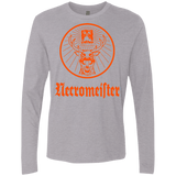 T-Shirts Heather Grey / Small NECROMEISTER Men's Premium Long Sleeve